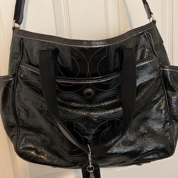 Coach diaper bag with changing pad - Picture 4 of 9